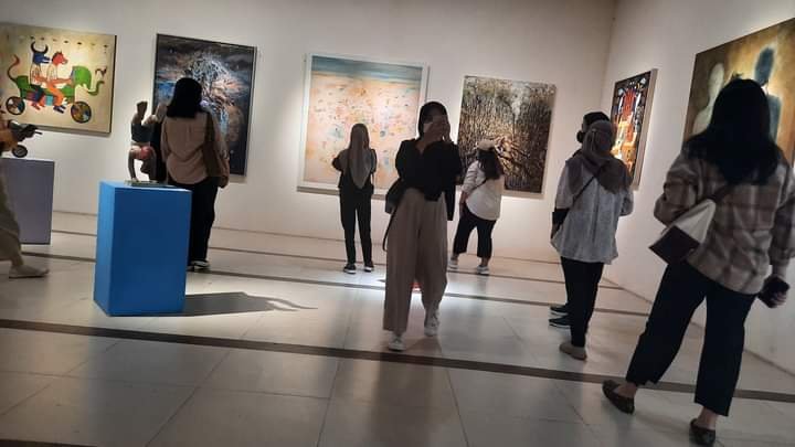 limanjawi art gallery, limanjawi art exhibition, borobudur art