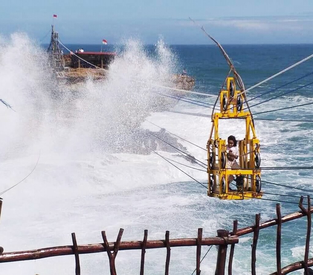 timang beach special, timang beach special destination, gondola tour jogja, timang beach tour