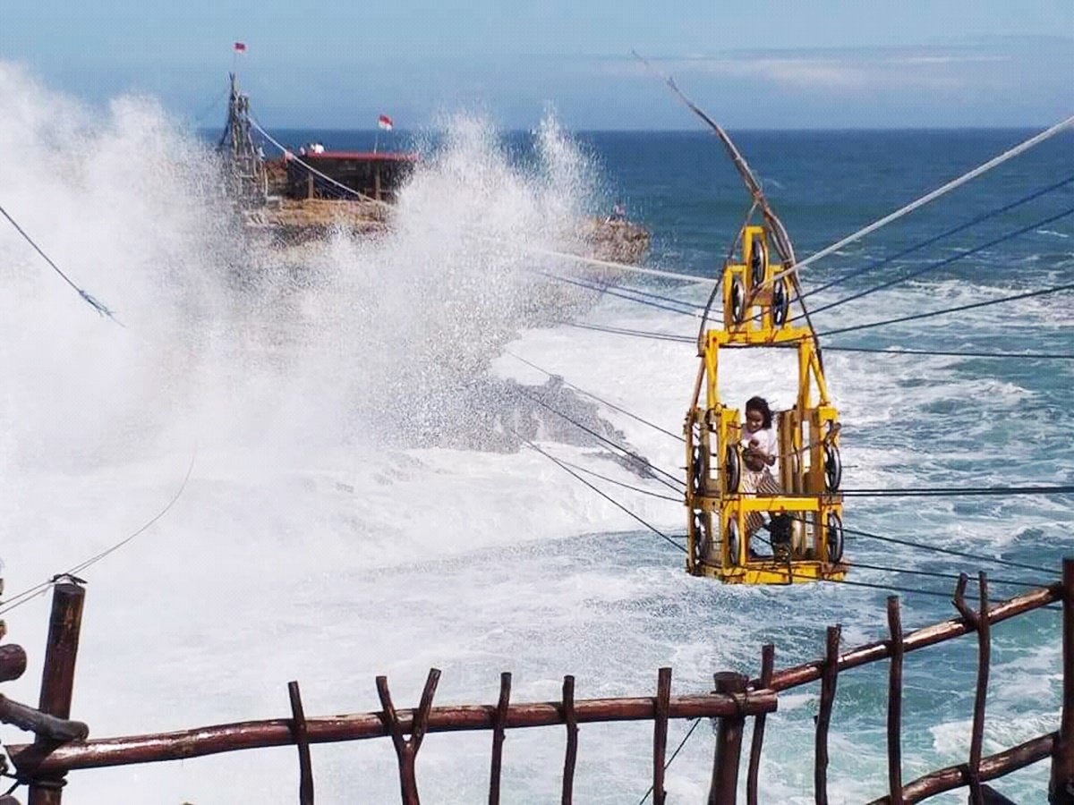 gondola tour jogja, timang beach tour