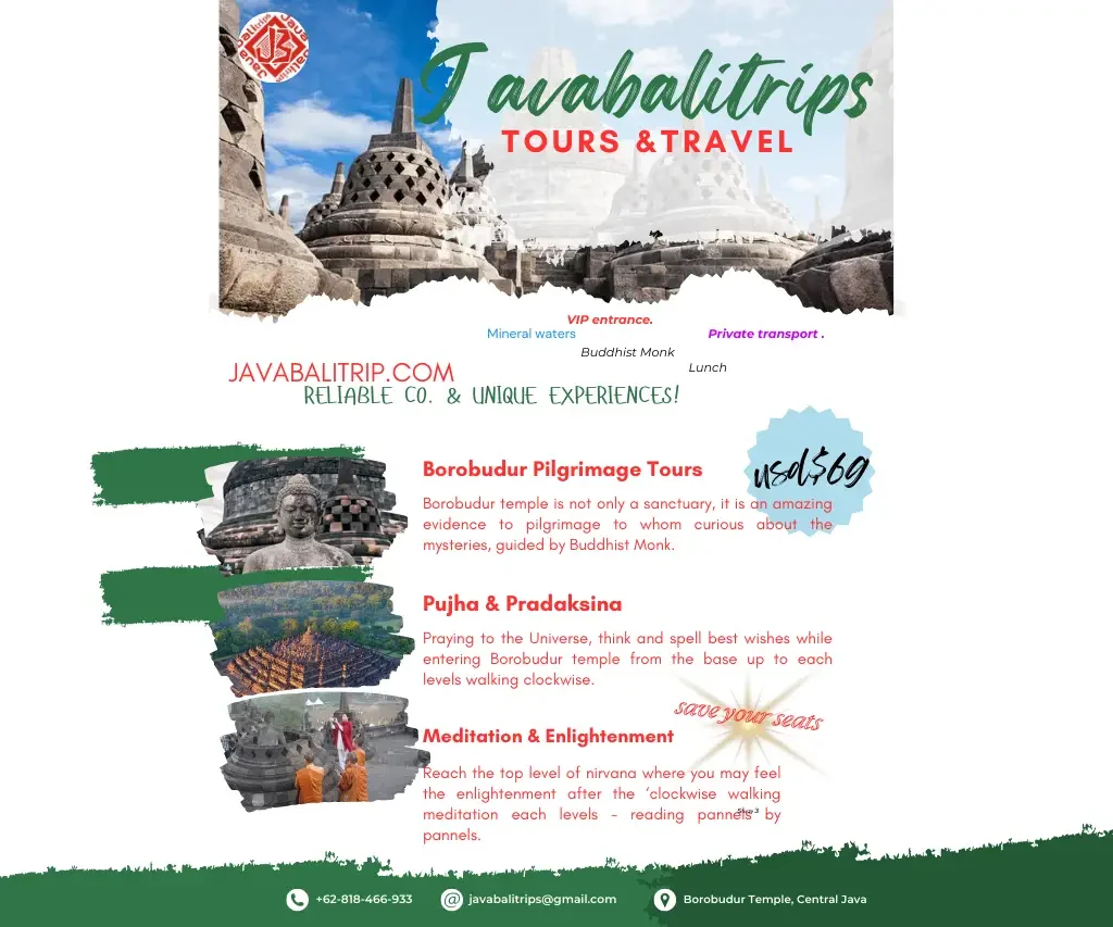 borobudur tour, borobudur journey, borobudur spiritual journey