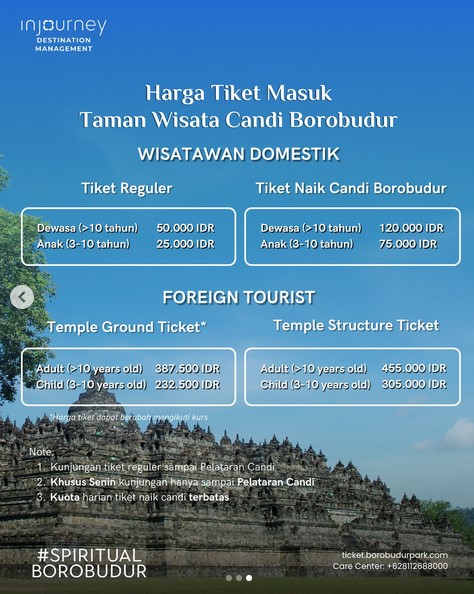 borobudur temple ticket, jogja borobudur ticket, kogja borobudur tour