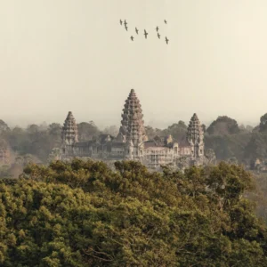 Prambanan Complex Temple Comparing to Angkor Wat