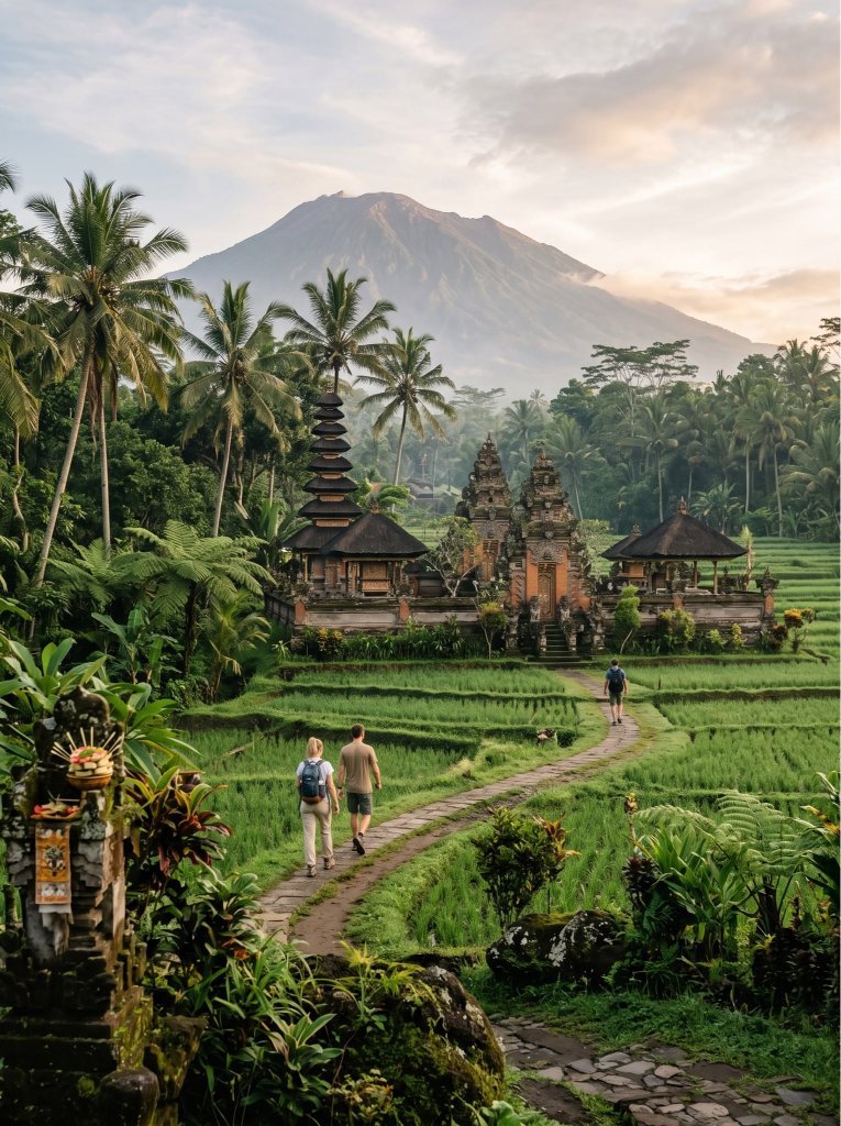 Exploring Bali temples and culture