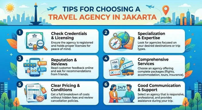 Tips for choosing a travel agency in Jakarta